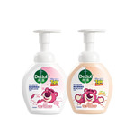 滴露/Dettol 草莓熊限定版泡沫洗手液花香型250ml+西柚香型250ml