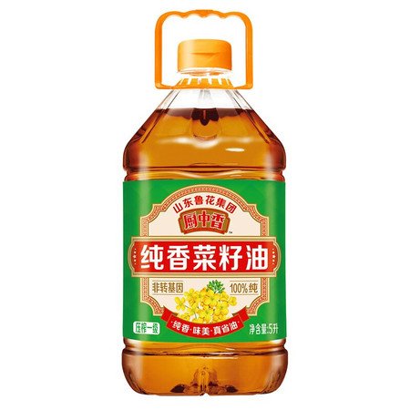 厨中香 厨中香纯香菜籽油5L/桶图片