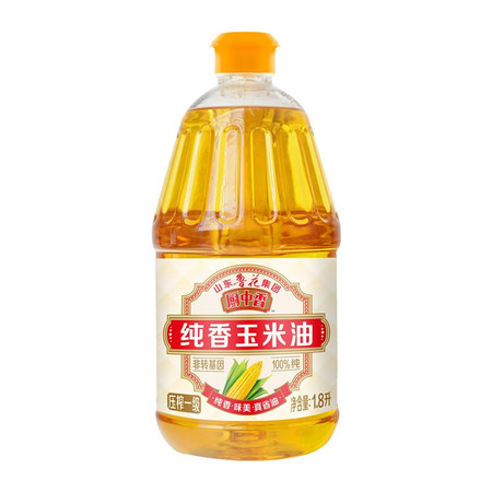 厨中香 纯香玉米油1.8L/桶图片