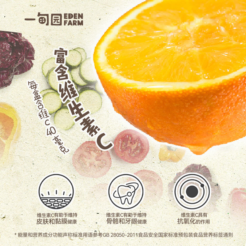 一甸园 100%橙子味果蔬汁 200ml*10盒装