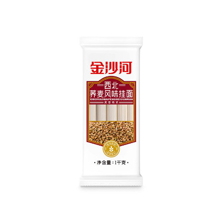 金沙河 西北荞麦风味挂面1kg