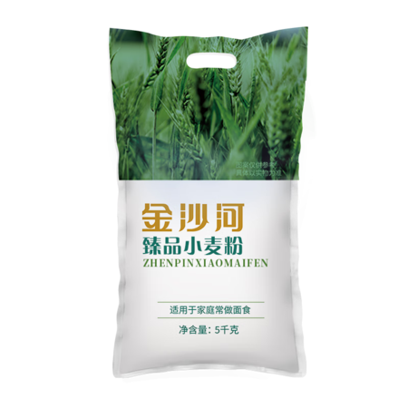 金沙河 臻品小麦粉包子馒头多用麦芯粉5kg