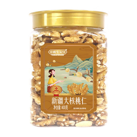 姚生记 原味新疆核桃仁400g