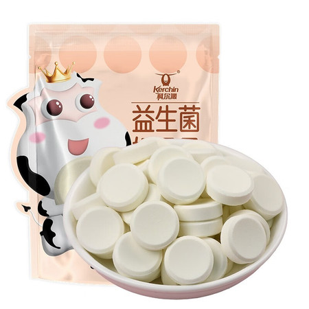 科尔沁 休闲零食 新款益生菌奶贝贝100g 奶制品零食