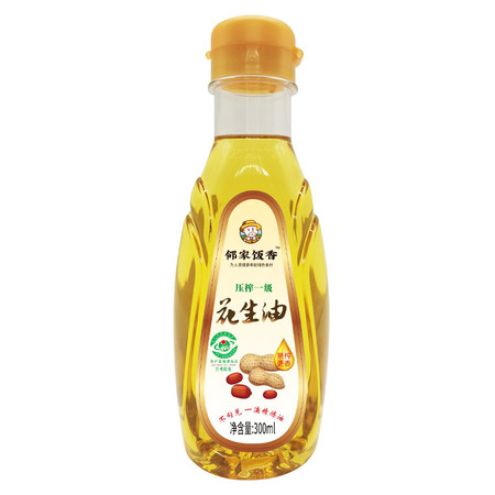 邻家饭香 压榨一级花生油兰考花生压榨 300ml 国家地理标志农产品图片