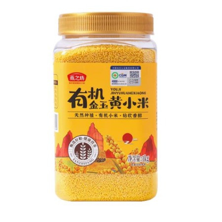 燕之坊 有机金玉黄小米1kg