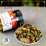 洞庭幺妹菜 安化洞庭幺妹菜，黄瓜皮炒腊肉（山茶油）