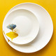 Corelle Brands康宁 冰萃玲珑金银杏餐具38件套CB-BSYX38/KZ/LS