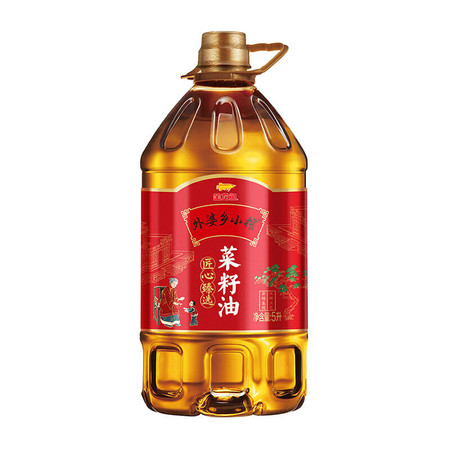 金龙鱼 外婆乡小榨匠心臻选 菜籽油5L