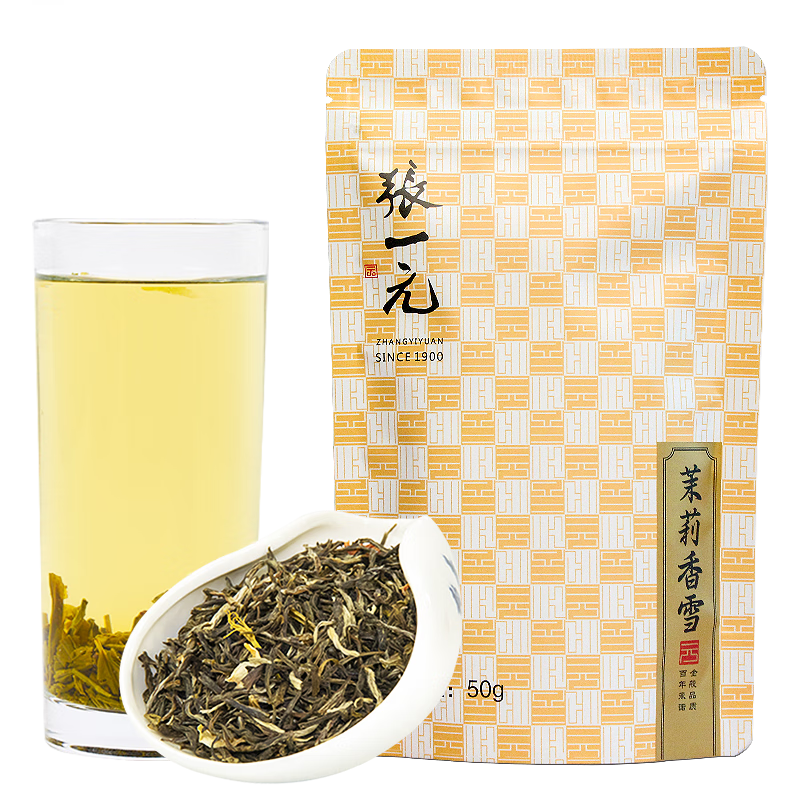 张一元 特级茉莉花茶香雪50g/袋