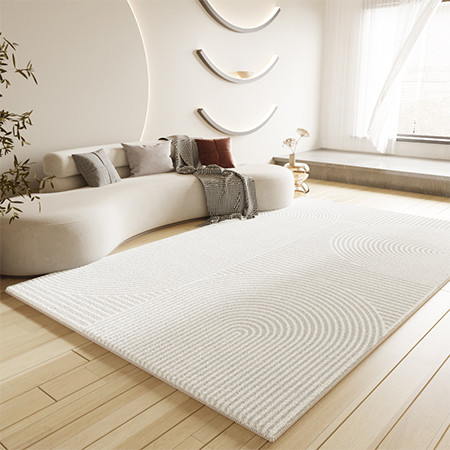 蓝翼 现代简约客厅地毯地垫轻奢飘窗茶几毯卧室全铺家用防滑床边毯
