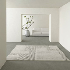 蓝翼 地毯客厅轻奢北欧沙发茶几垫床边现代简约灰色卧室家用地毯