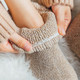 焕兴 羊毛袜女士加绒加厚中筒毛圈保暖袜冬季羊绒袜 5双 均码