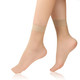 焕兴 夏秋薄款短袜女脚尖透明加固耐磨时尚直跟透气短丝袜子