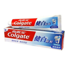 高露洁/Colgate 健白防蛀清爽薄荷牙膏200g（加送一支牙刷）