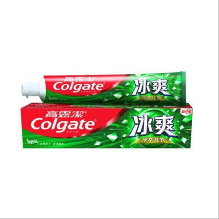 高露洁/Colgate 冰爽天然茶香冷萃龙井120g（加送一支牙刷）