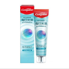 高露洁/Colgate 每日光泽健齿修护牙膏 怡神留兰味-160g加送两支牙刷