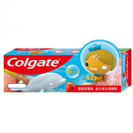 高露洁/Colgate 儿童牙膏（6岁以上）香香草莓味 - *两支装图片
