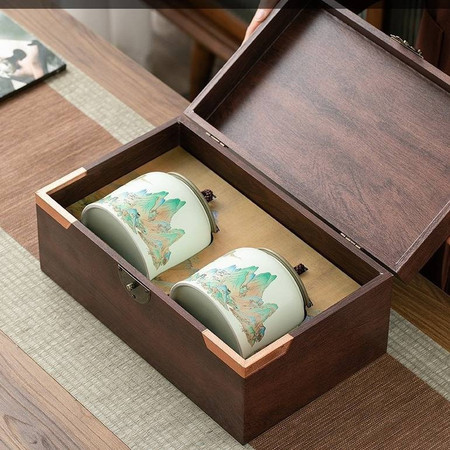 和沁春 春季新茶龙井茶高端礼盒装高档定制精致陶罐精美节日礼盒 颗颗严选