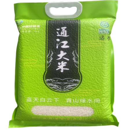 诺水 通江绿色大米5kg/68元