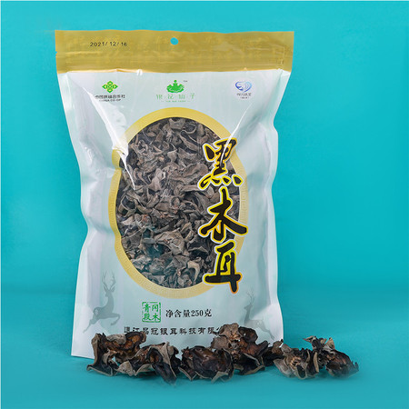 银花仙子 通江椴木黑木耳【会员享实惠】250g/罐/55元图片