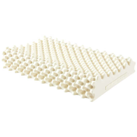 佳奥 泰国天然乳胶枕头支撑透气抗菌防螨柔软颗粒乳胶枕X 波浪颗粒乳图片