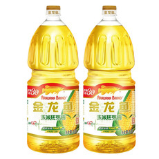 金龙鱼 玉米油1.8Lx2瓶 非转压榨玉米胚芽油 食用油粮油植物油