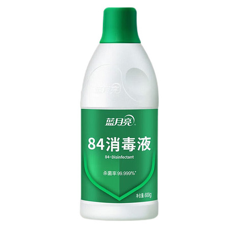 蓝月亮 消毒液 卫诺84消毒液600g单瓶装 地板玩具家居多用消毒水图片