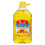 鲁花 物理压榨葵花仁油 食用油 5L