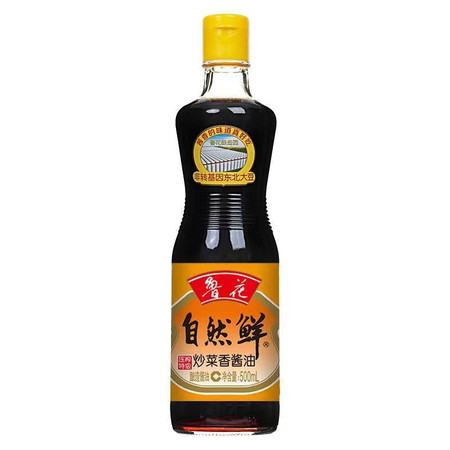 鲁花 炒菜香酱油 500ml图片