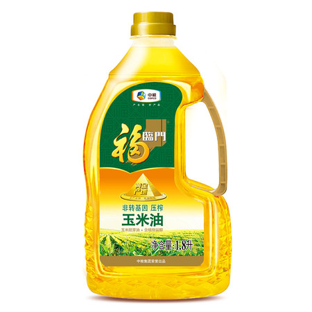 福临门 黄金产地玉米油 1.8L