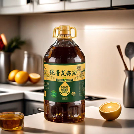 马小边 【会员享实惠】纯香菜籽油 5L图片