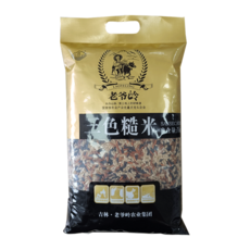 老爷岭 杂粮 生态三色糙米1kg