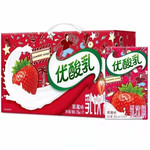 伊利优酸乳草莓味（3月4号产）24*250ml/箱