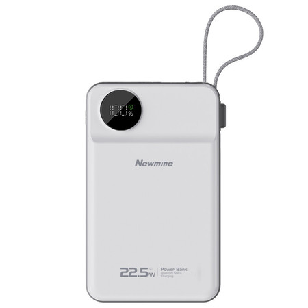 纽曼（Newmine） AL25精简版自带线1万毫安充电宝22.5W快充PD20W图片