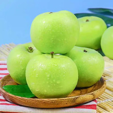 鲜小盼 青苹果新鲜水果3/5斤当季现摘青苹果整箱冰糖苹果
