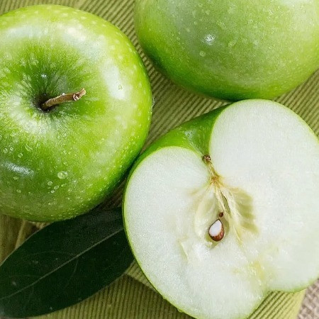 鲜小盼 新鲜青苹果水果3斤当季现货青平果应季酸甜苹果时令生鲜图片