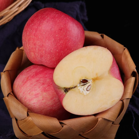 鲜小盼 【3斤】红富士苹果脆甜多汁水果产地直发红富士苹果图片
