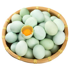 鲜小盼 绿壳山鸡蛋【10枚】新鲜乌鸡蛋正宗农家散养土鸡蛋