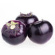 鲜小盼 【助农】圆茄子 3斤 新鲜紫茄子农家自种 肉质饱满