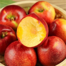 鲜小盼 黄心红油桃3斤新鲜脆甜多汁孕妇应季水果黄肉水果