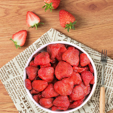味滋源 草莓干45g袋装水果干办公室网红休闲零食品小吃蜜饯果脯