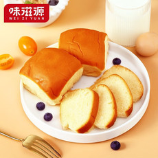 味滋源 传统老式面包400g早餐面包下午茶手撕面包办公室充饥休闲零食