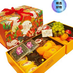 农家自产 青县进口高端双层水果礼盒1