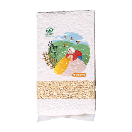 谷麦郎 燕麦胚芽米500g*2五谷杂粮粗粮燕麦仁燕麦米图片