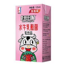 乳鹰 好旺喔水牛乳酸菌营养美味早餐奶125ml*16盒/提