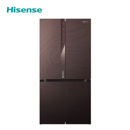 海信/Hisense 璀璨冰箱607L十字对开真空全嵌超大容量一级能效