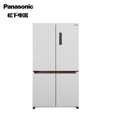 松下/PANASONIC 550升十字对开门电冰箱四开门 NR-EW55CPA-W图片