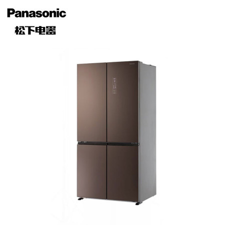 松下/PANASONIC 磨砂钢化面板迷雾棕628升 NR-W621CF-MT