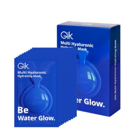 GIK 多重玻尿酸补水保湿蓝胶囊面膜 10片/盒
